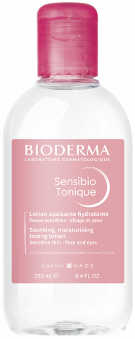 BIODERMA product photo, Sensibio Tonique 250ml, toning lotion for sensitive skin